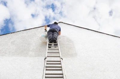 Peinture extérieure à Mouilleron — façades et ravalement